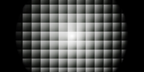 Wall Mural - abstract geometric, seamless diamond-pattern background with a metallic gradient effect with a centr