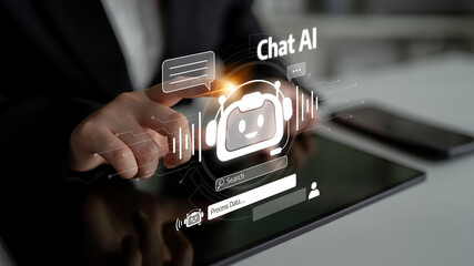 Poster - AI assistant with LLM, big data, machine learning, and generative AI powers prompt engineering and supports agentic AI for advanced business applications. Latch