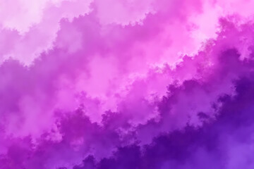 Poster - Abstract gradient background of purple and pink hues with cloud-like textures and soft edges creating a dreamy effect