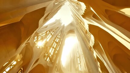 Poster - Immerse yourself in a mesmerizing blend of abstract art and light. This video invites creativity and wonder in design. Perfect for artists and dreamers alike. AI