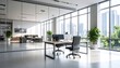 © Duit - Modern office interior with city view
