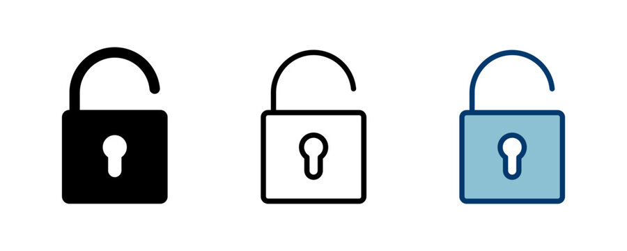 Lock icon vector isolated on white background. Encryption icon. Security symbol. Secure. Private