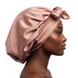 © nasima0204 - Profile of woman wearing pink bonnet isolated on transparent background