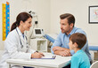 ©  marufur rashid - Doctor Consulting Patient in Clinic