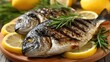 © Zhiandra_Dsgn - Grilled Fish with Lemon and Rosemary