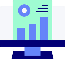 Poster - Flat Digital Marketing Element