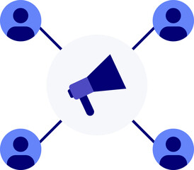 Poster - Flat Digital Marketing Element