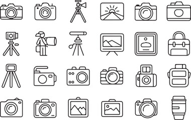 Fototapete - Abstract geometric shape with bold outline and vibrant color accents representing data or connectivity silhouette