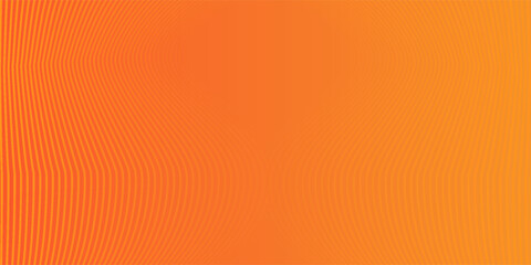 Poster - Vector abstract background with dynamic orange waves, lines and particles. vector
