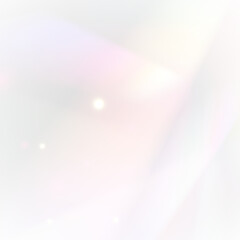 Wall Mural - png refraction through lens flare and crystal surface with caustic streak glow and minimal rainbow s