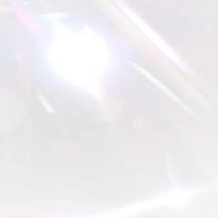 Wall Mural - png crystal rainbow splash with lens dispersion and aethereal glow on futuristic surface including p