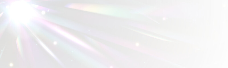 Wall Mural - png holographic crystal effect with rainbow dispersion and aethereal glow layered over minimal light