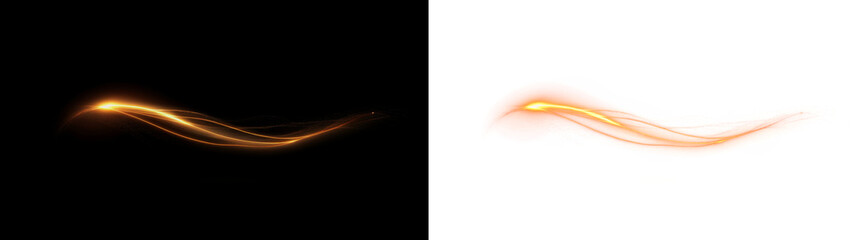 Realistic, effect, beam, curve, glowing — abstract spiral PNG glow with magic spark energy. This transparent PNG Overlay brings shimmer and motion to elegant visual designs.