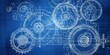 © BlackLion - Intricate gears and mechanisms displayed on a blue background showcasing advanced engineering and design concepts