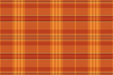Poster - Warm autumnal plaid pattern in rich orange and gold hues.  Perfect for fallthemed designs, textile prints, website backgrounds, or seasonal branding.