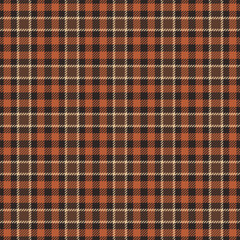 Poster - Warm autumnal plaid pattern.  Perfect for fallthemed designs, textiles, and seasonal branding.  This seamless texture evokes feelings of comfort, warmth, and rustic charm.