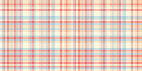 Poster - Pastel plaid pattern background. Soft, delicate colors create a gentle, calming design perfect for websites, textiles, or packaging.