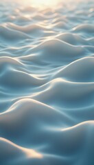 Aufkleber - Abstract undulating surface with light reflections