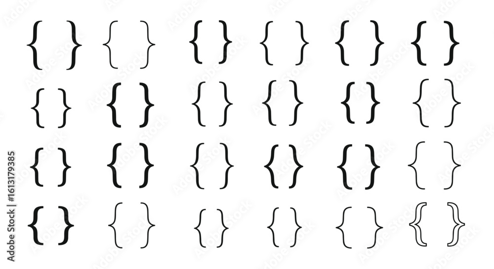 Exploring the Diverse Forms and Applications of Curly Braces in ...