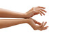 © Viktoriia - hands manicure transparent background