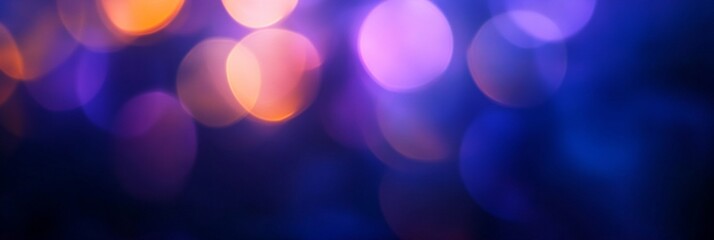 Poster - Enchanting and Colorful Festival Lights in a Beautiful Blurred Bokeh Effect for Celebrations
