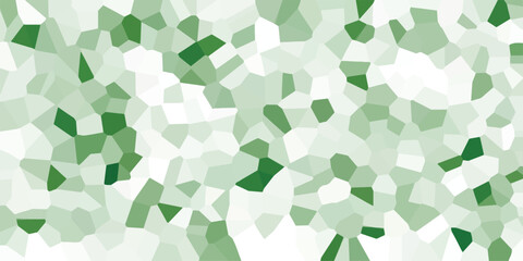 Aufkleber - Abstract mosaic background with green and white geometric shapes suitable for modern designs and visual content