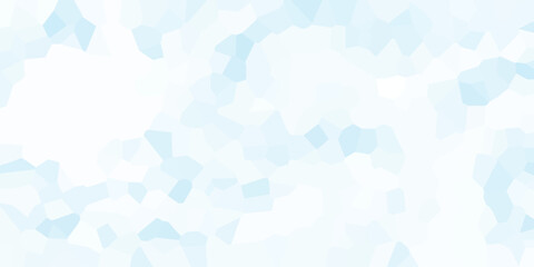 Aufkleber - Pale blue and white geometric mosaic forming a textured surface suitable for digital design and creative compositions
