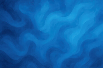Poster - Abstract background and color include blue shades with smooth wavy expressing calm and elegance