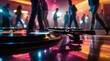 © MrQuadcity - Uruguay Noche de la Nostalgia — Vinyl & Neon Silhouettes