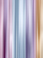 Poster - Vibrant Vertical Stripes in Soft Pastel Shades