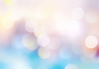 Wall Mural - Bokeh abstract background blur with bokeh