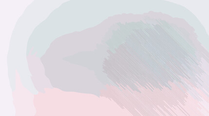 Poster - Abstract pastel background with soft brush strokes in various colors  