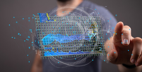 Poster - Visualize global market trends with this interactive data analysis tool.  Explore key insights and make informed decisions.