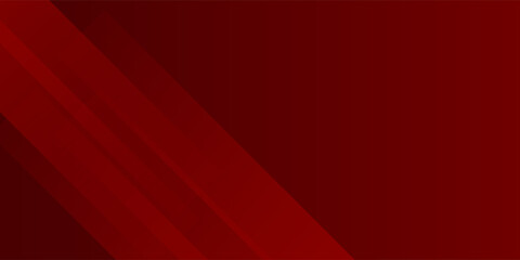 Poster - Abstract simple dark red gradient illustration background with 3d look overlap square with shadow and line pattern. Cool design and luxury. Eps10 vector