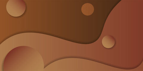 Wall Mural - modern dynamic brown textured background design in 3d style with dark color. modern eps 10