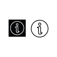 Poster - Informational Icons Contrasting Black and White Backgrounds for Enhanced Symbol Visibility and Universal Symbol Recognition Purposes