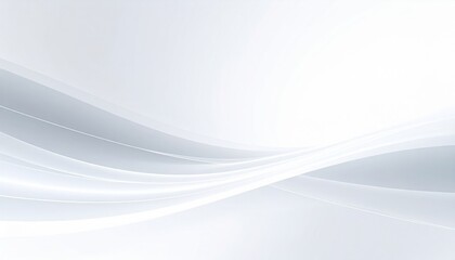 Aufkleber - Fluid motion abstract design digital art white background contemporary aesthetics minimalist concept for creative projects