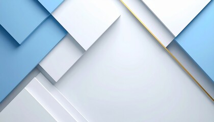 Poster - Dynamic geometric shapes composition abstract design digital art minimalist environment contemporary viewpoint modern concept for creative projects