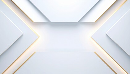 Poster - Dynamic abstract design elements modern digital art graphic composition minimalist environment eye-level viewpoint contemporary concept for visual impact