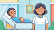 © Twinklewin - New mother and nurse in hospital room