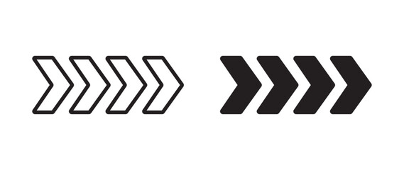 Poster - swipe icon. arrow swipe icon png and vector illustration on transparent background.