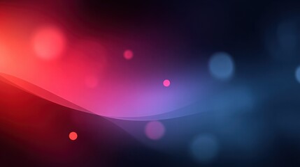 Poster - A colorful, abstract background with red, blue, and purple swirls