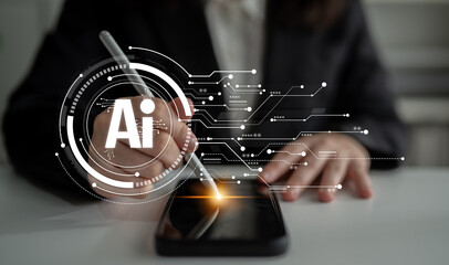 Poster - AI assistant with LLM, big data, machine learning, and generative AI powers prompt engineering and supports agentic AI for advanced business applications. Latch