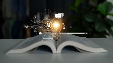 Poster - AI chatbot using prompt engineering and LLM deep learning delivers explainable generative AI for smarter, more efficient business support. Latch