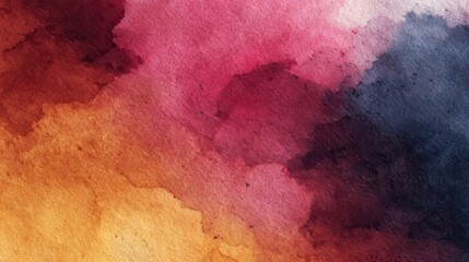 Poster - Abstract watercolor painted background , no logos, no brands