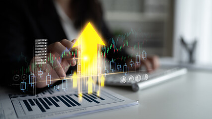 Poster - Strategic business planning drives growth, expansion, and innovation using metrics and roadmaps to ensure success in the future. Latch