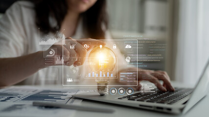 Poster - Data dashboard and analytics system supports business, analytics, and data insights through centralized charts, statistics, and monitoring interface Latch