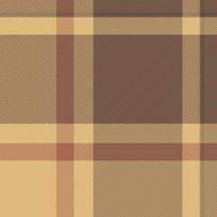 Poster - Classic plaid pattern with warm neutral tones. A traditional design ideal for backgrounds, textiles, or adding a cozy, vintage feel. Versatile texture.