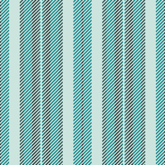 Poster - Retroinspired striped pattern. Vertical lines in cool tones create a vintage fabric effect. Use for backgrounds, textiles, and designs needing a classic touch.