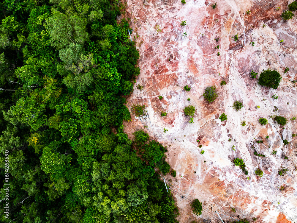 Deforestation For Development Deforestation aerial photo,Forest destroyed environmental damage from ...